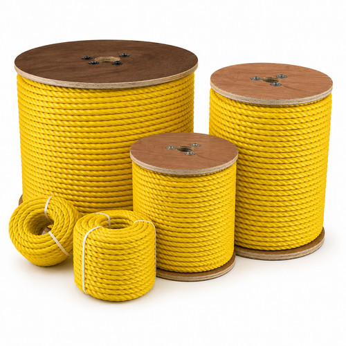Ateret twisted strand - twisted, yellow
