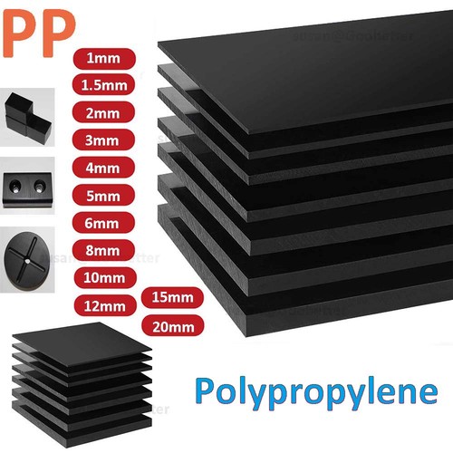 Polypropylene sheet cut - cut, to