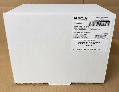 Brady b33 permasleeve - b33,